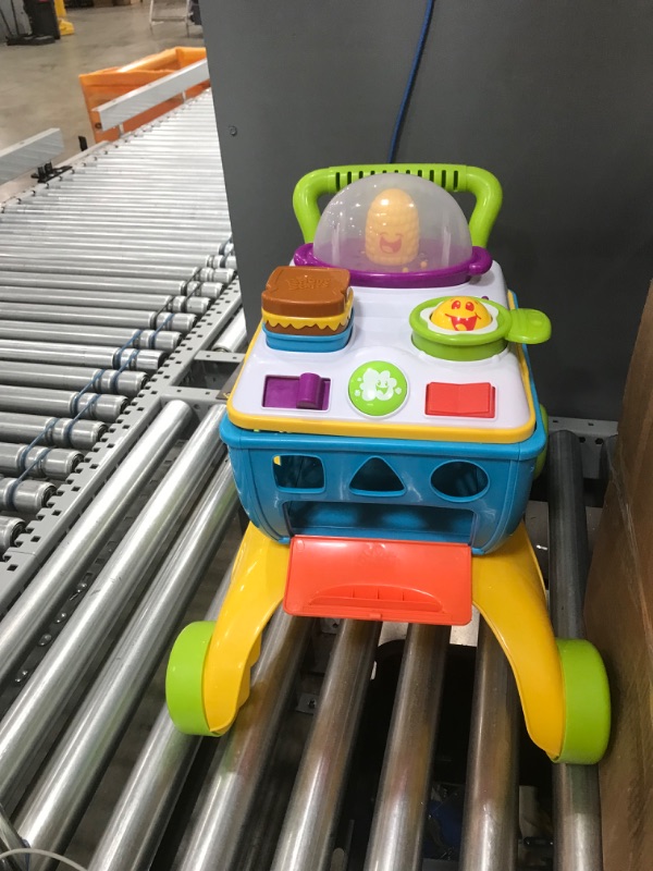 Photo 2 of Bright Starts Giggling Gourmet 4-in-1 Shop ‘n Cook Walker Shopping Cart Push Toy, Ages 6 months +
