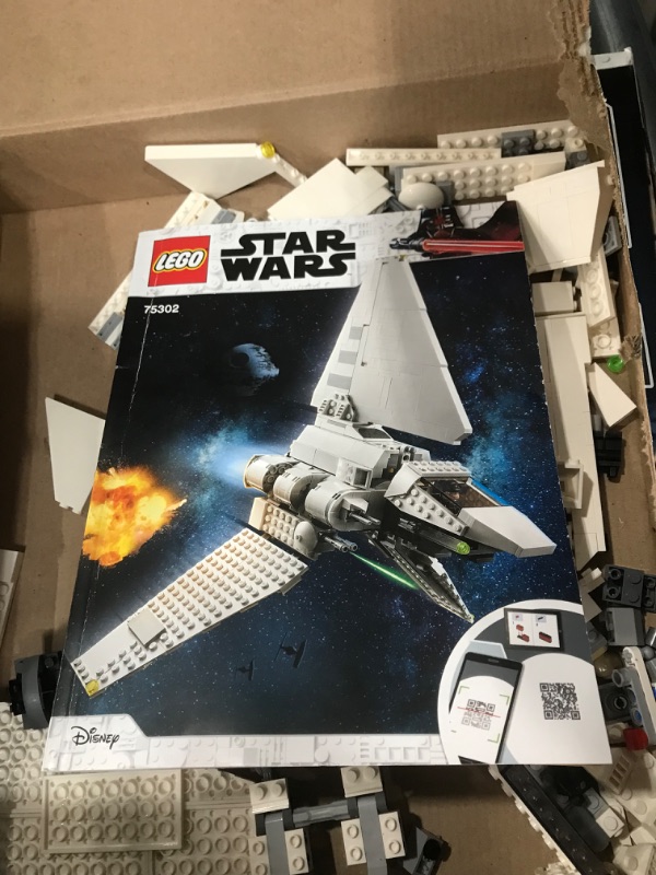 Photo 2 of LEGO Star Wars Imperial Shuttle 75302 Building Kit; Awesome Building Toy for Kids Featuring Luke Skywalker and Darth Vader; Great Gift Idea for Star Wars Fans Aged 9 and Up, New 2021 (660 Pieces)
