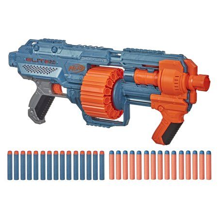 Photo 1 of Nerf Elite 2.0 Shockwave RD-15, Comes with 30 Official Nerf Elite Darts
