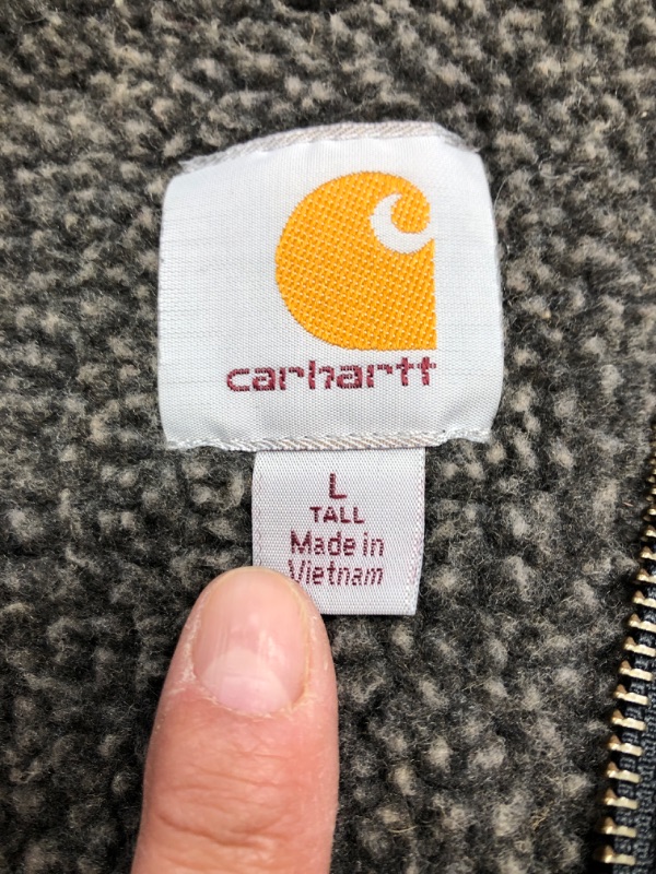 Photo 2 of Carhartt Men's Force Relaxed Fit Midweight Full-Zip Sweatshirt
large tall***
