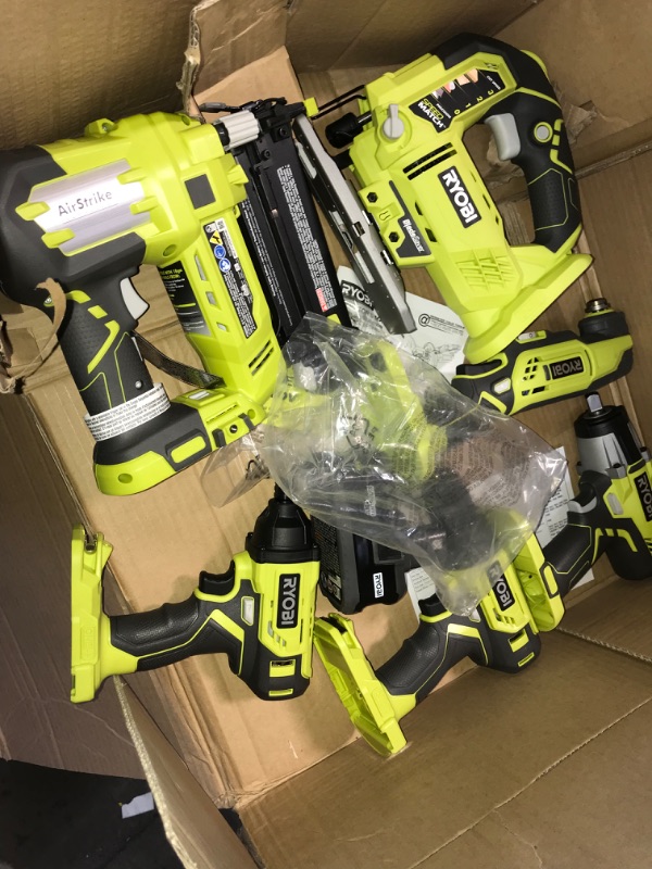 Photo 10 of RYOBI ONE+ 18V Cordless 12-Tool Combo Kit with 3 Batteries and Charger