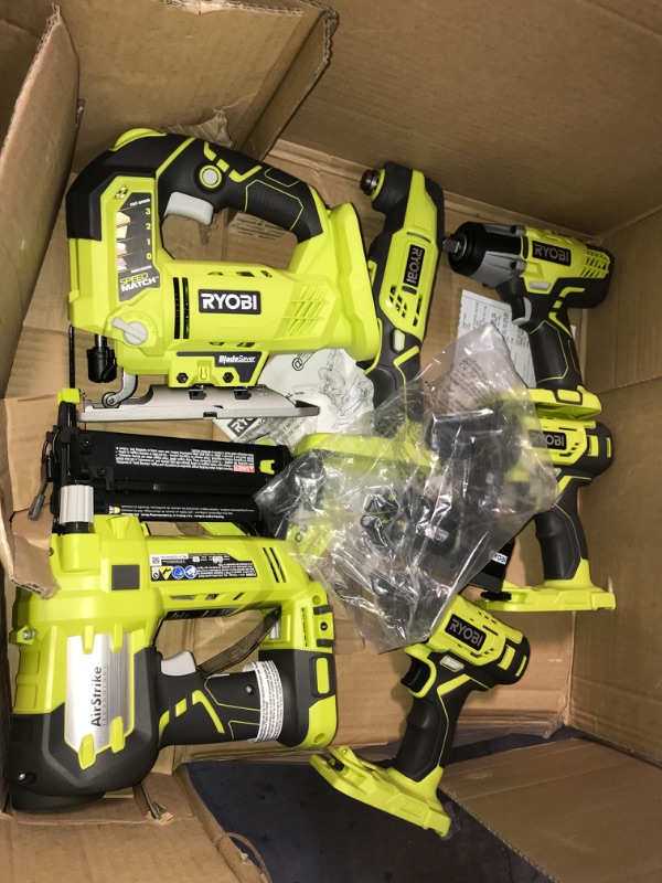 Photo 9 of RYOBI ONE+ 18V Cordless 12-Tool Combo Kit with 3 Batteries and Charger