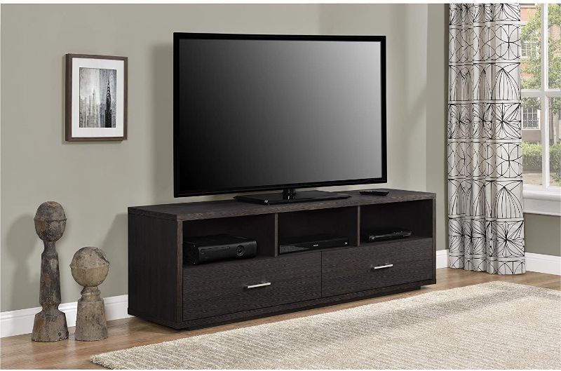 Photo 1 of Ameriwood Home Clark TV Stand for TVs up to 70", Espresso
