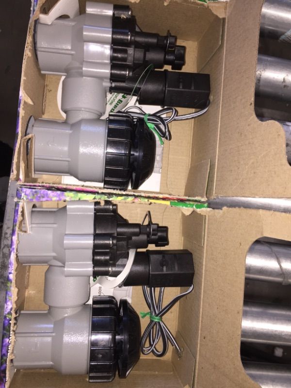 Photo 1 of 2pck- Rain Bird 3/4 in. Anti-Siphon Irrigation Valve with Flow Control