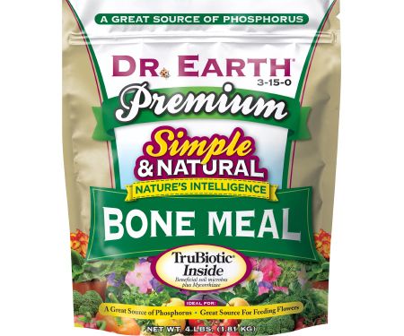 Photo 1 of 2pck- DR. EARTH 4 lbs. Premium Natural All Purpose Bone Meal Dry Fertilizer 3-15-0