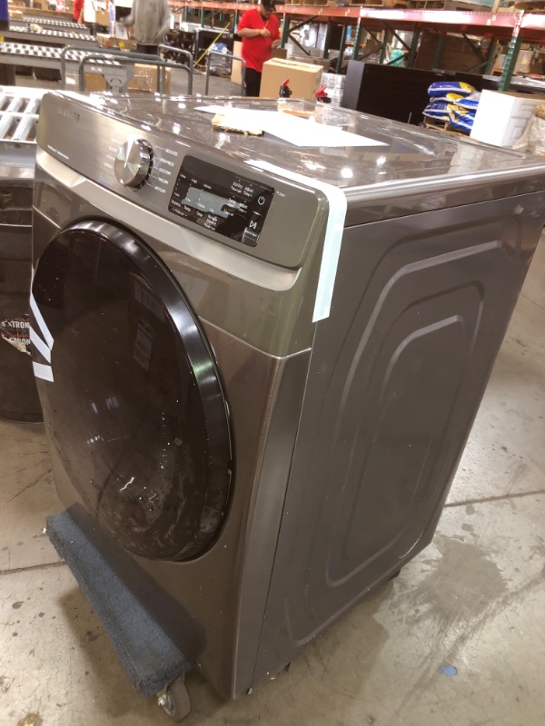 Photo 9 of Samsung 7.5 cu. ft. Platinum Electric Dryer with Steam