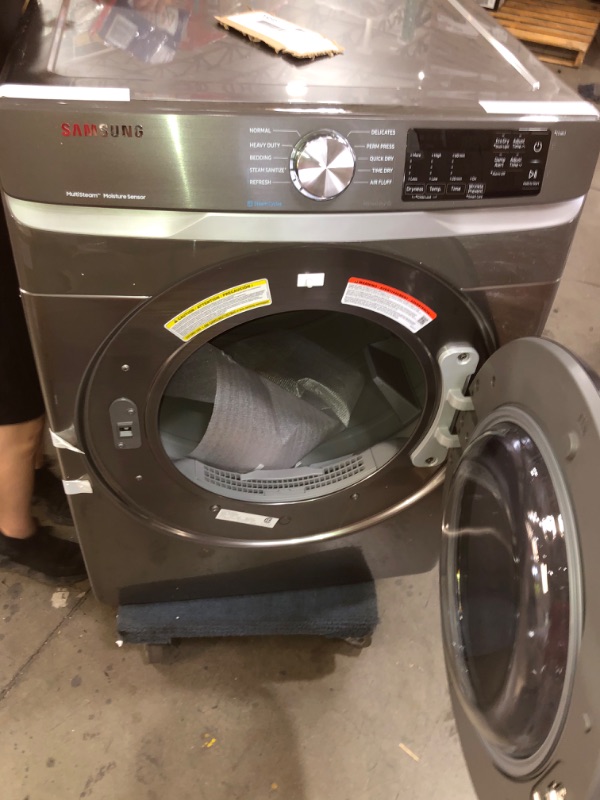 Photo 6 of Samsung 7.5 cu. ft. Platinum Electric Dryer with Steam