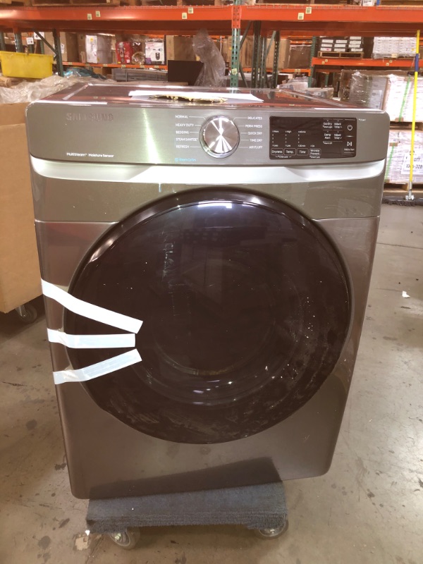 Photo 3 of Samsung 7.5 cu. ft. Platinum Electric Dryer with Steam