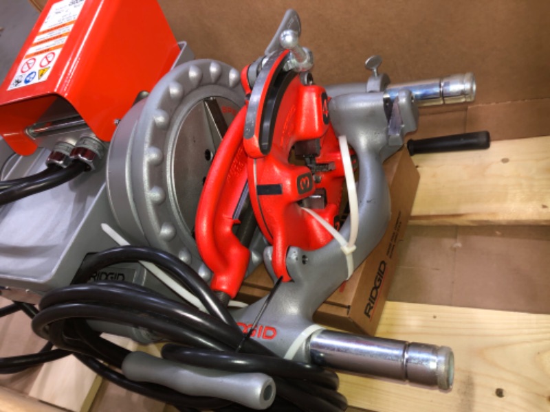 Photo 3 of RIDGID 115V 57 RPM Model 300 Power Drive Complete Pipe Threading Machine