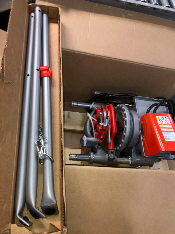 Photo 24 of RIDGID 115V 57 RPM Model 300 Power Drive Complete Pipe Threading Machine