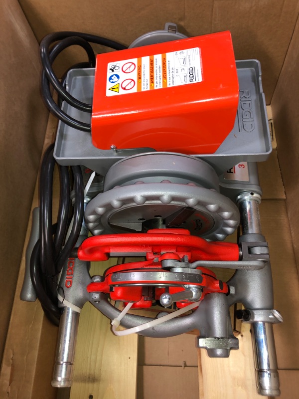 Photo 1 of RIDGID 115V 57 RPM Model 300 Power Drive Complete Pipe Threading Machine