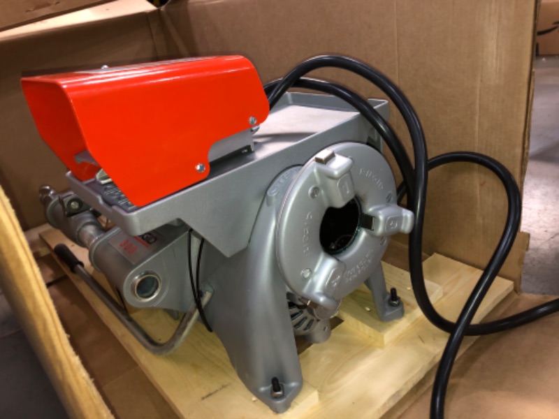 Photo 20 of RIDGID 115V 57 RPM Model 300 Power Drive Complete Pipe Threading Machine