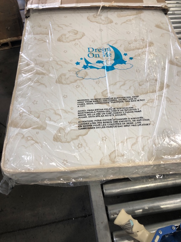 Photo 1 of Dream On Me Twilight 5” 80 Coil Inner Spring Crib and Toddler Mattress I Greenguard Gold Certified I JPMA Certified
