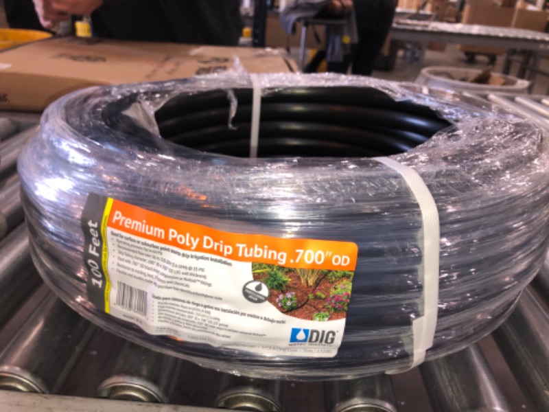 Photo 2 of DIG B004NPYBN0 B36 B 36 Drip Tubing, 100', Black Irrigation Pipe
