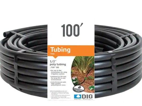 Photo 1 of 2 PACK - DIG 1/2 in. (0.700 O.D.) x 100 ft. Poly Drip Tubing