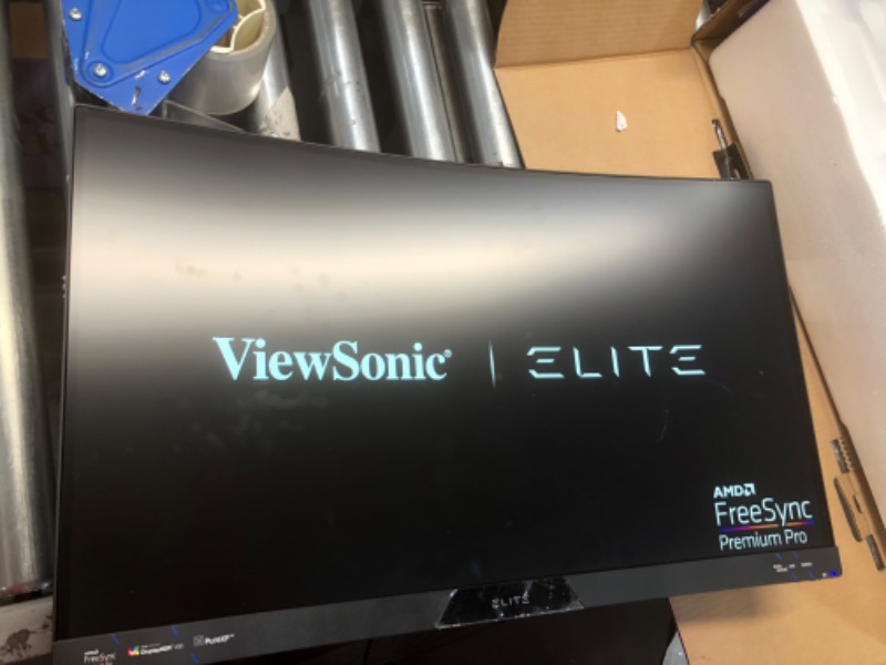 Photo 2 of ViewSonic ELITE XG270QC 27 Inch Curved 1440p 1ms 165Hz Gaming Monitor with FreeSync Premium Pro, VESA Display HDR400 and Advanced Ergonomics for Esports
