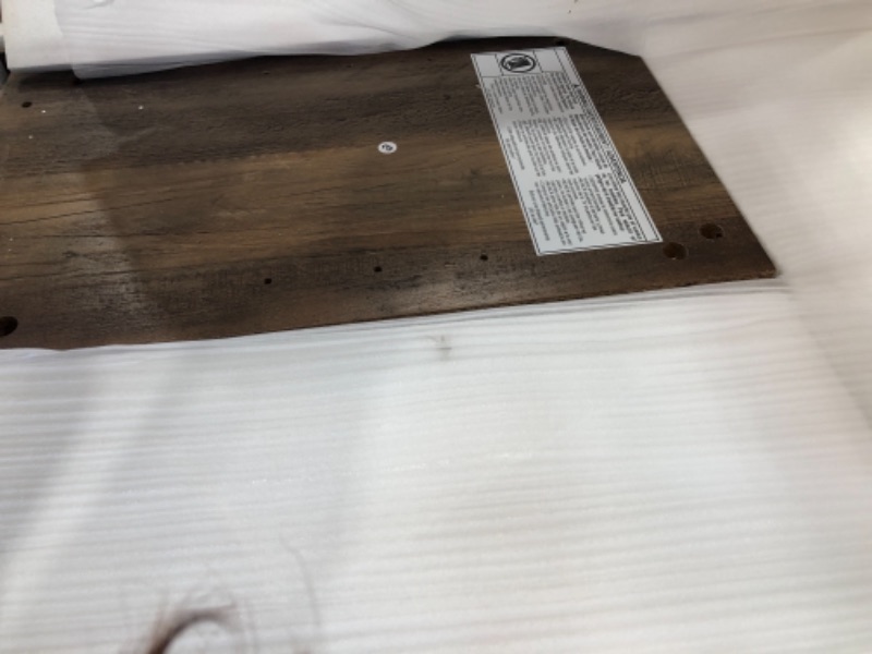 Photo 1 of 70 Inch Modern Farmhouse TV Stand - Rustic Oak
