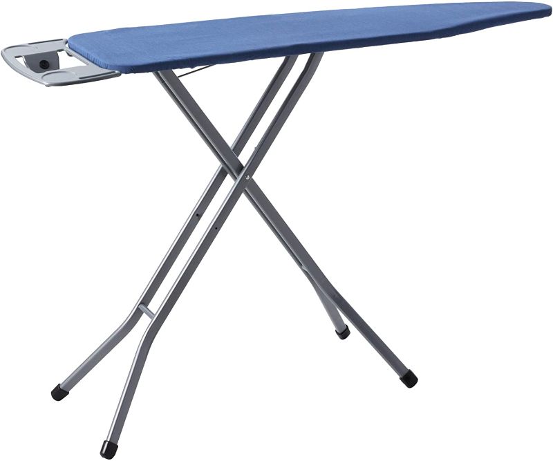 Photo 1 of  4 Leg Heavy Duty Ironing Board, Made in The USA, Navy Chevron
