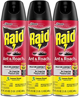 Photo 1 of ***PACK OF 4*** Raid Ant & Roach Killer Lemon Scent, 17.5 OZ