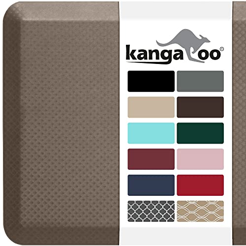 Photo 1 of KANGAROO 3/4" Thick Superior Comfort, Relieves Pressure, All Day Ergonomic Stain Resistant Floor Rug Anti Fatigue Cushion Mat, Durable Standing Desk,