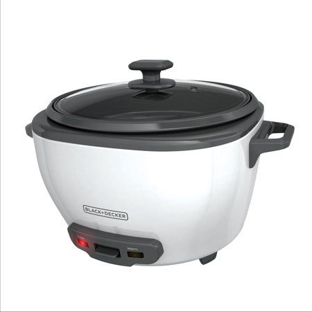 Photo 1 of RC5280 Black-Decker 28-Cup Rice Cooker, White Out
