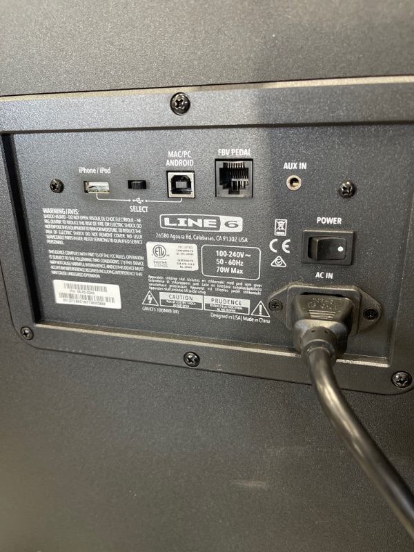 Photo 1 of **TESTED, WORKS*** Line 6 Spider V60 MkII Combo 1X10 60 Watts
