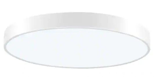 Photo 1 of 12 in. Round LED Flush Mount Light Pantry Laundry Closet Light 2800 Lumens 2800-3200K Warm White
