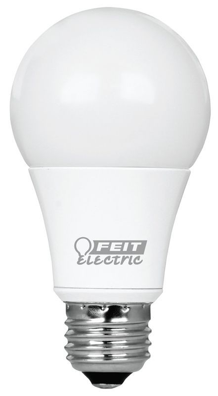 Photo 1 of SET OF 3 Feit Electric OM60DM/927CA/4 LED Lamp, 120 V, 8.8 W, A19 Lamp, Soft White Light
