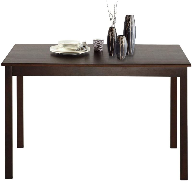 Photo 1 of (DAMAGED)Dining Table Kitchen Table Dining Room Table Small Kitchen Table for Small Spaces Table Dinner Table Home Furniture Rectangular Modern 24.02"D x 45.08"W x 29.92"H
