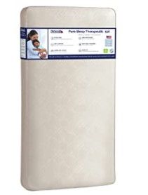 Photo 1 of Kolcraft Pure Sleep Therapeutic 150 Waterproof Toddler & Baby Crib Mattress - 150 Extra Firm Coils, 51.7” x 27.3" Crib