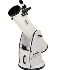 Photo 1 of **FOR PARTS ONLY** Sky Watcher Classic 200 Dobsonian 8-inch Aperature Telescope – Solid-Tube – Simple, Traditional Design – Easy to Use, Perfect for Beginners, White (S11610)