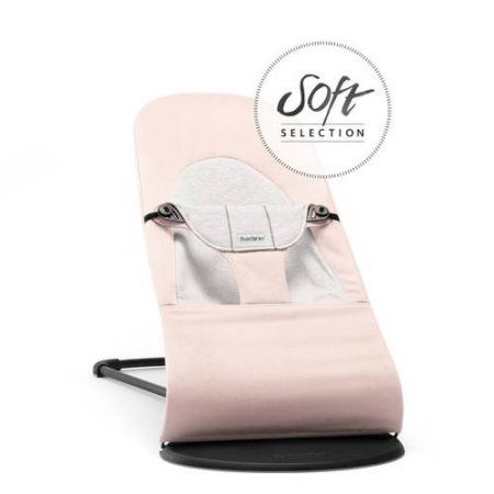 Photo 1 of Baby Bjorn 005089US Bouncer Balance Soft Light Pink and Grey
