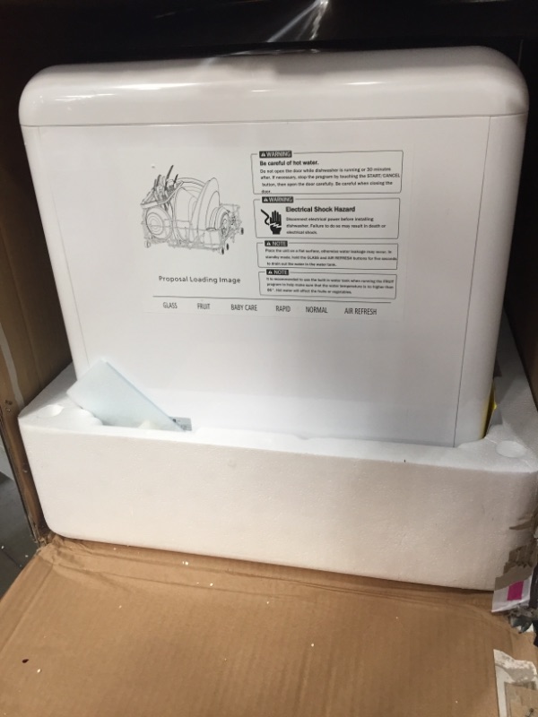 Photo 3 of Farberware Professional Portable Dishwasher White