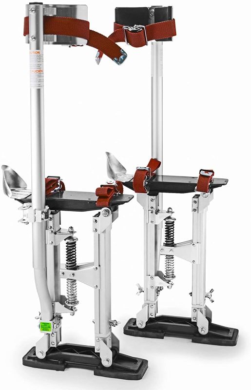 Photo 1 of  Pro 15" - 23" Drywall Stilts - Silver