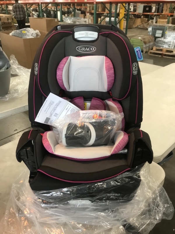 Photo 2 of Graco 4Ever DLX 4 in 1 Car Seat | Infant to Toddler Car Seat, with 10 Years of Use, Joslyn, 20x21.5x24 Inch
