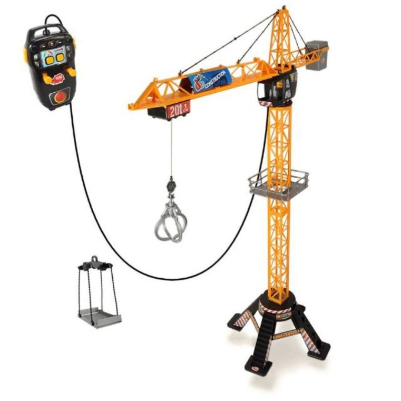 Photo 1 of DICKIE TOYS Mighty Construction Crane with Remote Control, Trolley, for Ages 3 and up
