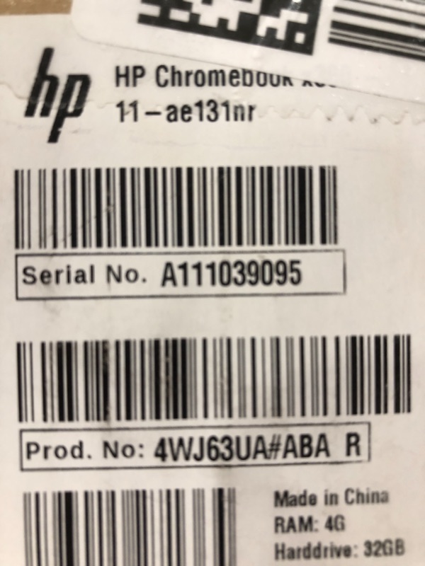 Photo 6 of HP 2-in-1 Convertible Chromebook 11.6 HD IPS Touchscreen, Intel Celeron N3350 Processor, 4GB Ram 32GB SSD, Intel HD Graphics, Wi
