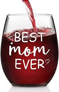 Photo 1 of 2 Mother Gift - Best Mom Ever Stemless Wine Glass, 