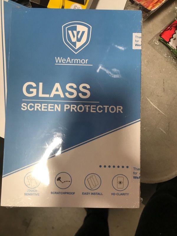 Photo 2 of **STOCK PHOTO FOR REFERENCE ONLY***
WeArmor for iPad 2021 2-pack SCREEN PROTECTOR