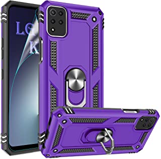 Photo 1 of 2 Compatible for LG K53 Case, LG K52 Case with HD Screen Protector, Gritup Military-Grade Dual Layer Protective