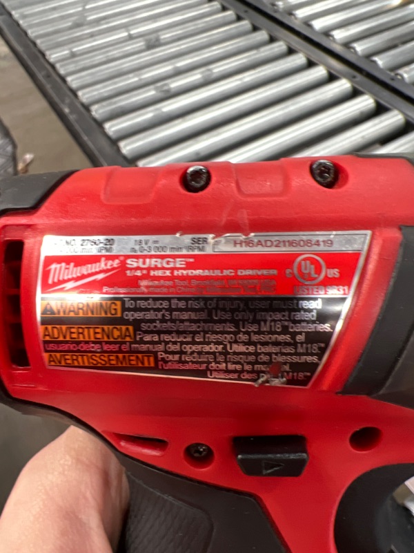 Photo 2 of Milwaukee
M18 FUEL GEN-2 18-Volt Lithium-Ion Mid Torque Brushless Cordless 3/8 in. Impact Wrench with Friction Ring (Tool-Only)