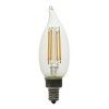 Photo 1 of 8 Luxrite 21596 LED5CTC/CL/40K/D, 5 Watt , Blunt Tip LED Light Bulb, 4000K Cool White