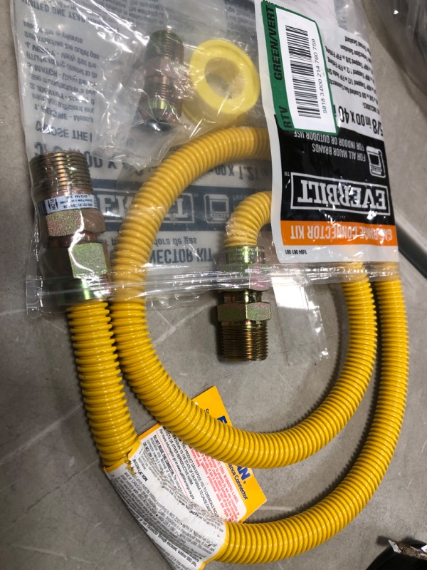 Photo 2 of Everbilt 4 ft. Gas Range Connector Kit