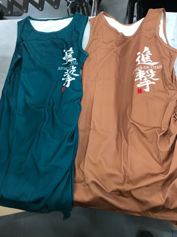 Photo 1 of SLEEVELESS ATTACK ON TITAN MINI DRESSES***PAIR**