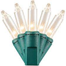 Photo 1 of **SET OF 2***Home Accents Holiday 22 ft. 100-Light Mini Incandescent Clear Light/Green Wire
