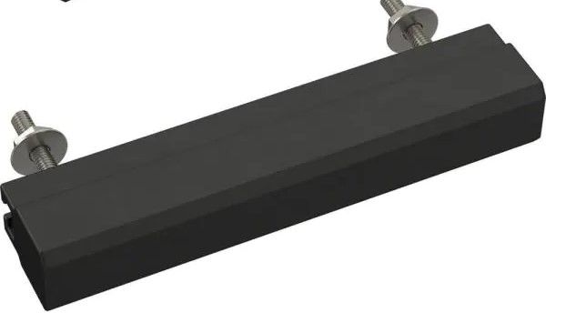 Photo 1 of **BOX OF 8**
Liberty
Tapered Edge 1 in. to 4 in. (25 mm to 102 mm) Matte Black Adjustable Drawer Pull