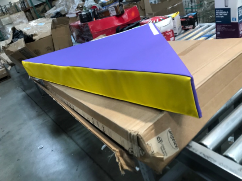 Photo 1 of children factory purple/yellow corner piece c