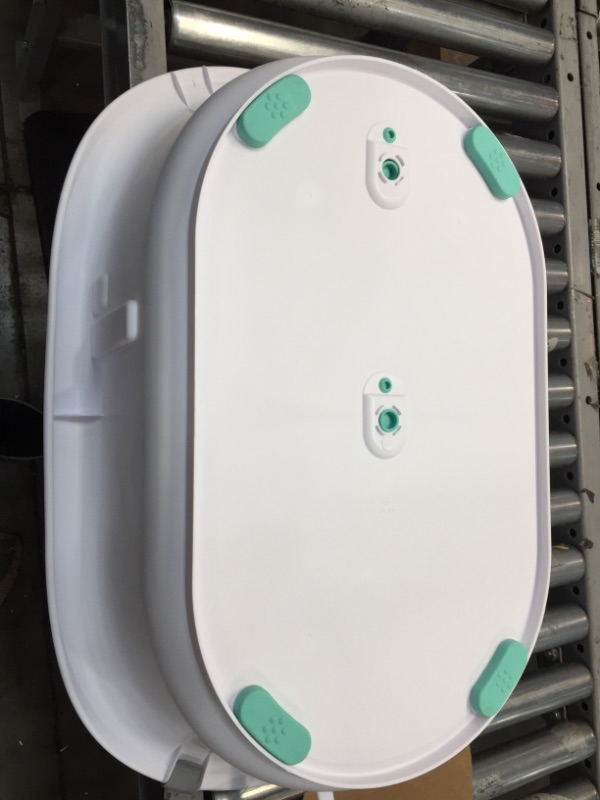 Photo 3 of 4-in-1 Grow-with-Me Bath Tub by Frida Baby Transforms Infant Bathtub to Toddler Bath Seat with Backrest for Assisted Sitting in Tub
