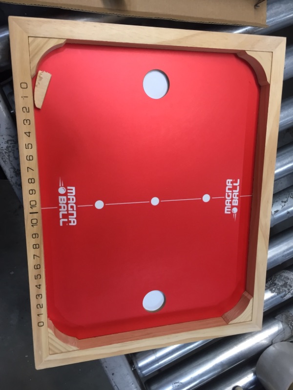 Photo 4 of GoSports Magna Ball Tabletop Board Game - Fast-Paced Magnet Game for Kids & Adults, Choose Between Magna, Soccer, and Hockey Games
