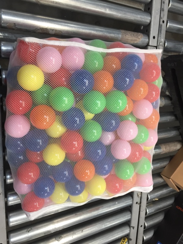 Photo 3 of bag of small play-pin balls (Unknown Brand // Amount) 